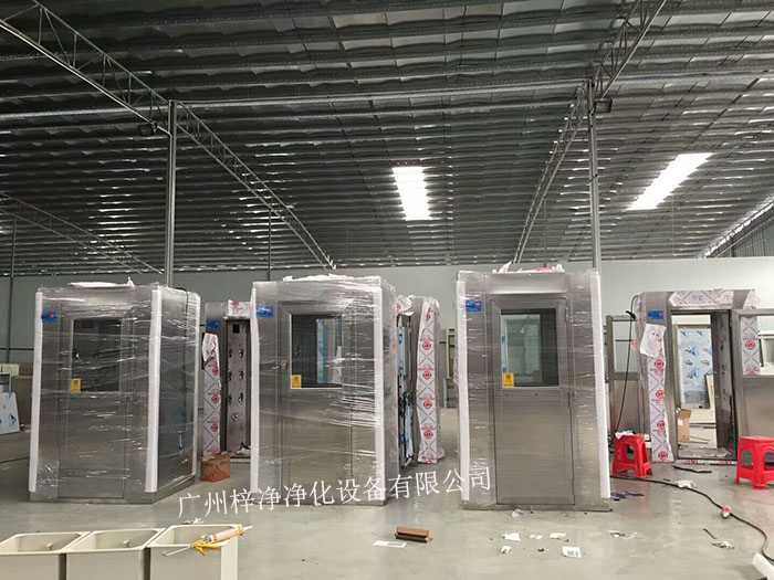 風淋室可以加長二米、三米、四米長等等。