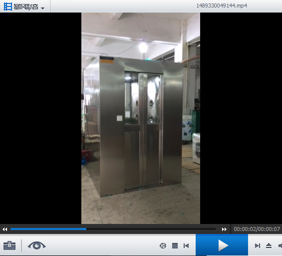 內(nèi)置自動門風(fēng)淋室視頻 內(nèi)置自動門風(fēng)淋室視頻
